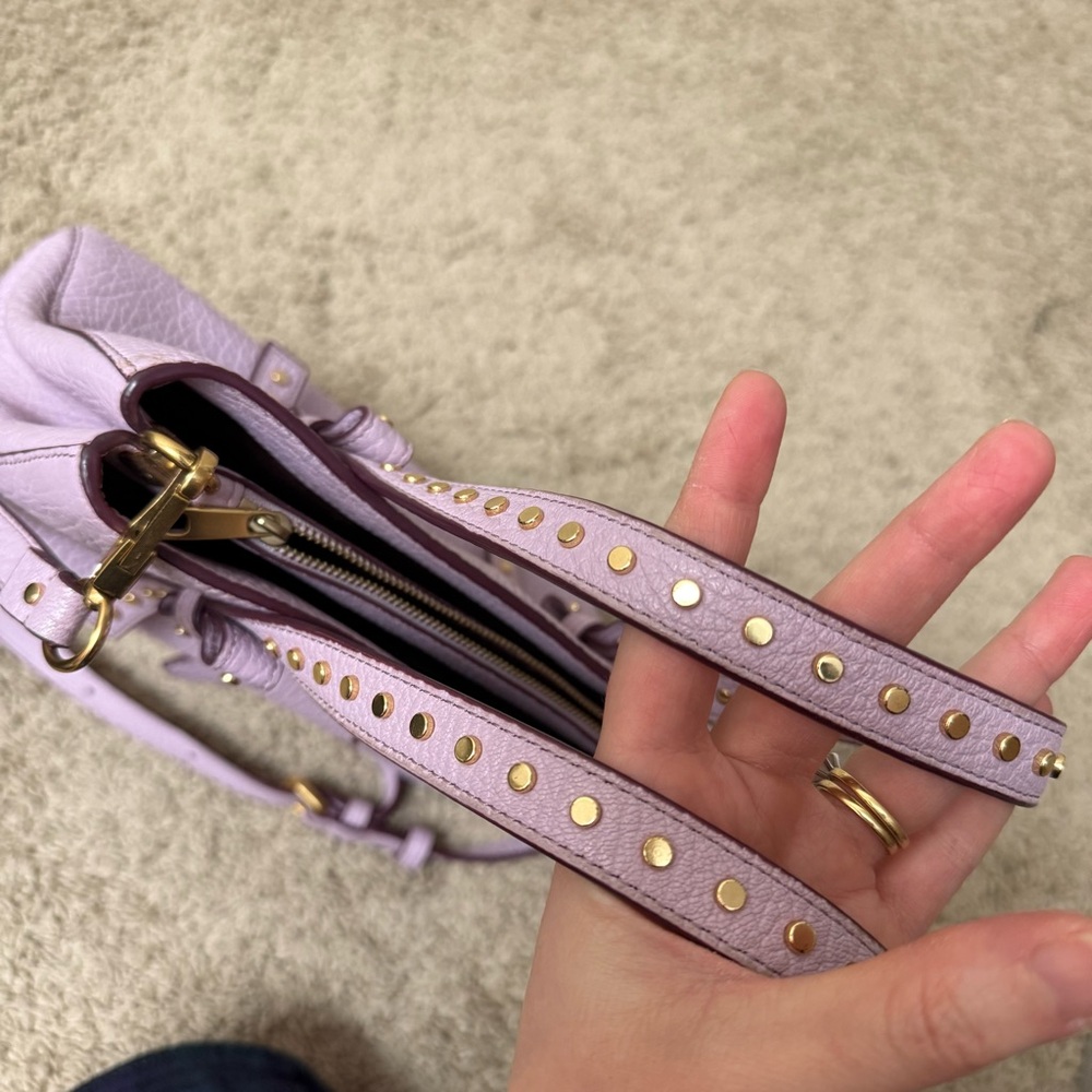Marc Jacobs Mini T Studded Leather Tote - Picture 7 of 16